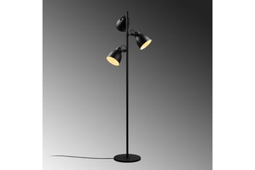 Golvlampa Elber Svart - Svart - Belysning - Lampor & belysning inomhus - Golvlampa