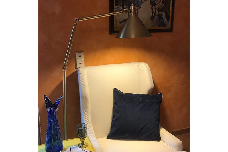 Golvlampa Elstead Lighting Provence Åldrad mässing - Åldrad mässing - Belysning - Lampor & belysning inomhus - Golvlampa