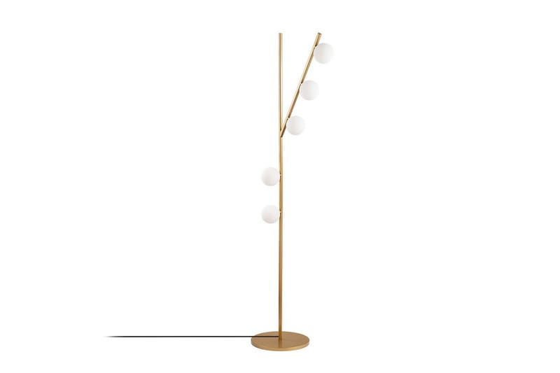 Golvlampa Elvon Rany - Guld - Belysning - Lampor & belysning inomhus - Golvlampa