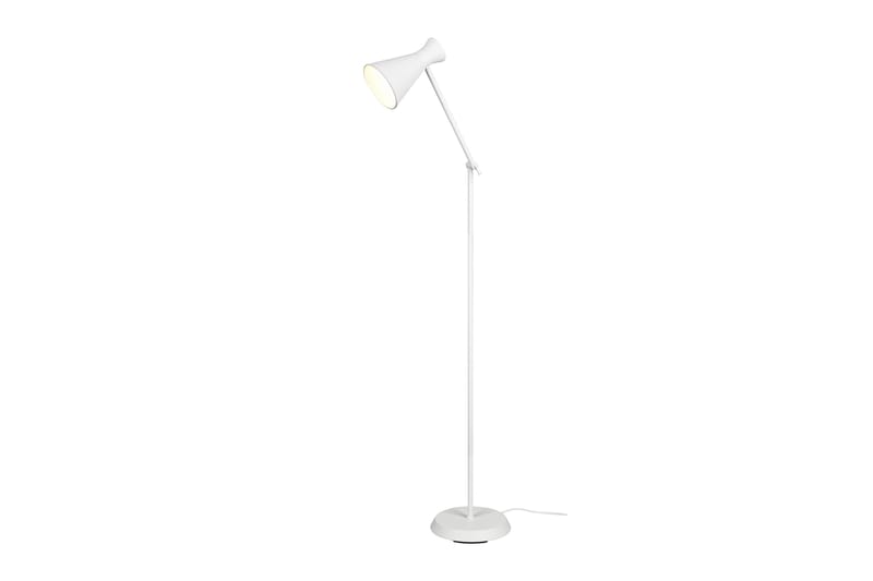 Enzo golvlampa E27 mattvit - Matt vit - Belysning - Lampor & belysning inomhus - Golvlampa