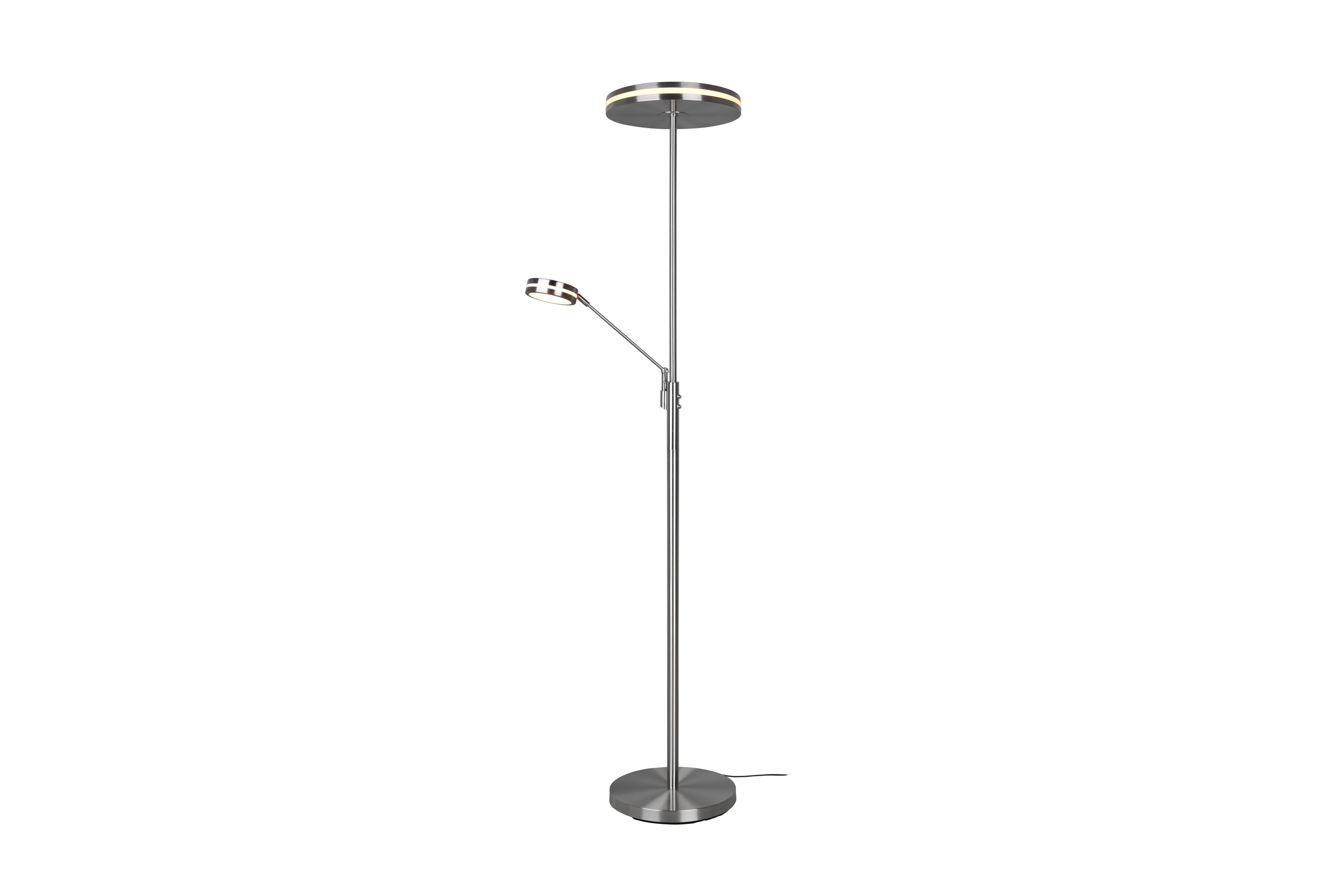 Franklin LED golvlampa uplight borstad stål Borstad stål