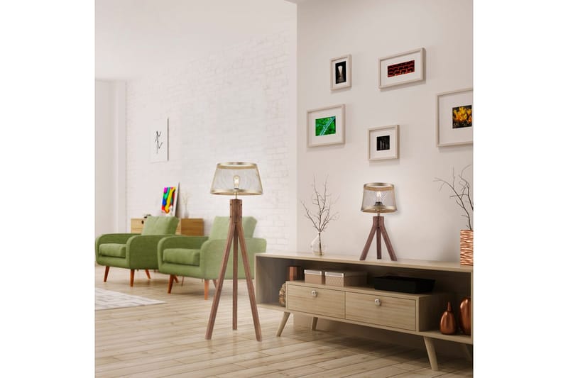 Golvlampa Frederik - 46x145x46 cm - Belysning - Lampor & belysning inomhus - Golvlampa