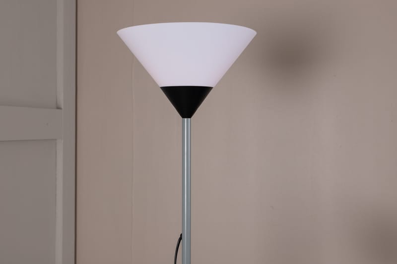 Golvlampa Bagasi - Grå/Vit - Hall lampa - Uplight golvlampa - Golvlampa