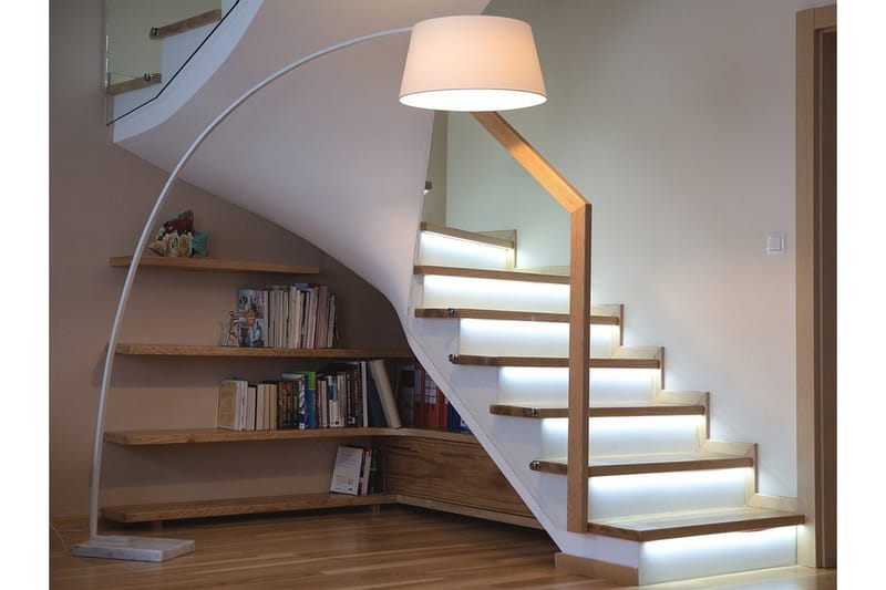 Golvlampa Benue 188 cm - Vit - Belysning - Lampor & belysning inomhus - Golvlampa