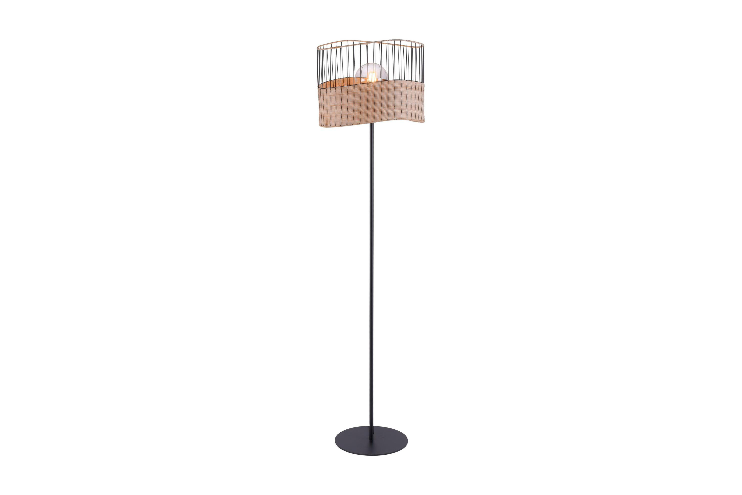 Golvlampa Corionto Svart