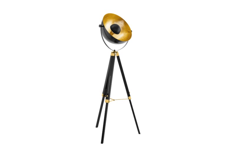 Golvlampa Covaleda 55 cm LED Svart/Guld - Golvlampa - Hall lampa