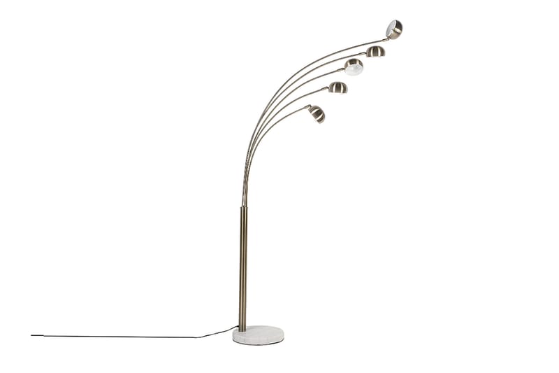 Golvlampa Flinders 210 cm - Guld - Golvlampa - Femarmad golvlampa - Hall lampa