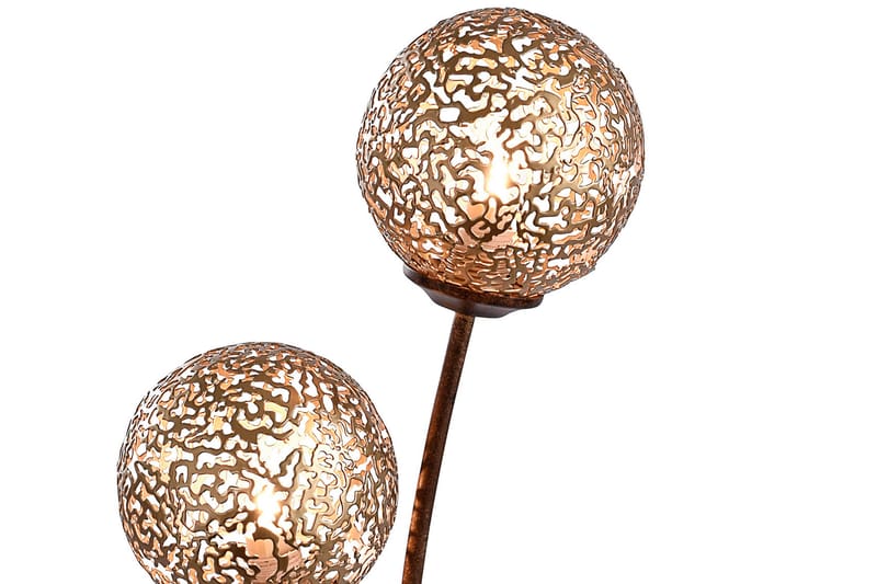 Golvlampa Greta - Orange|Koppar - Belysning - Lampor & belysning inomhus - Golvlampa