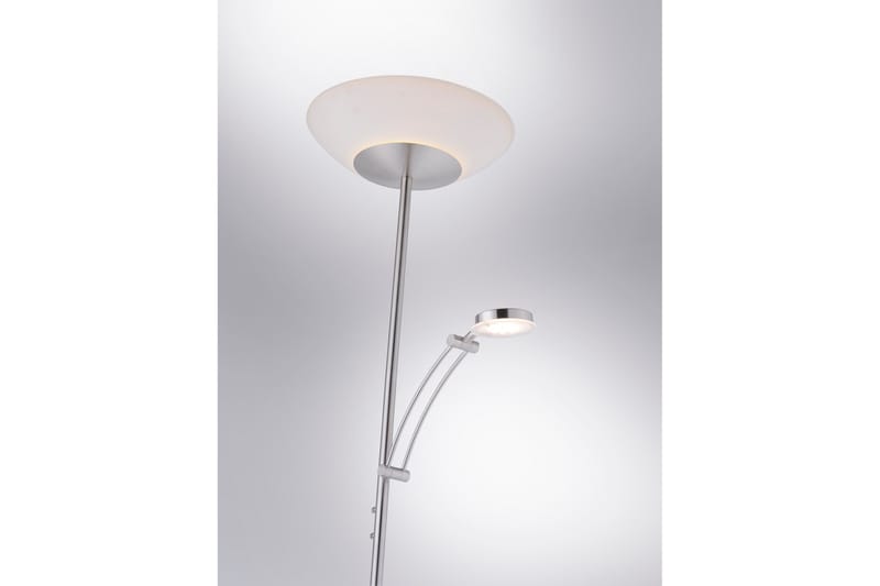 Golvlampa Jutan - Grå - Belysning - Lampor & belysning inomhus - Golvlampa - Uplight golvlampa