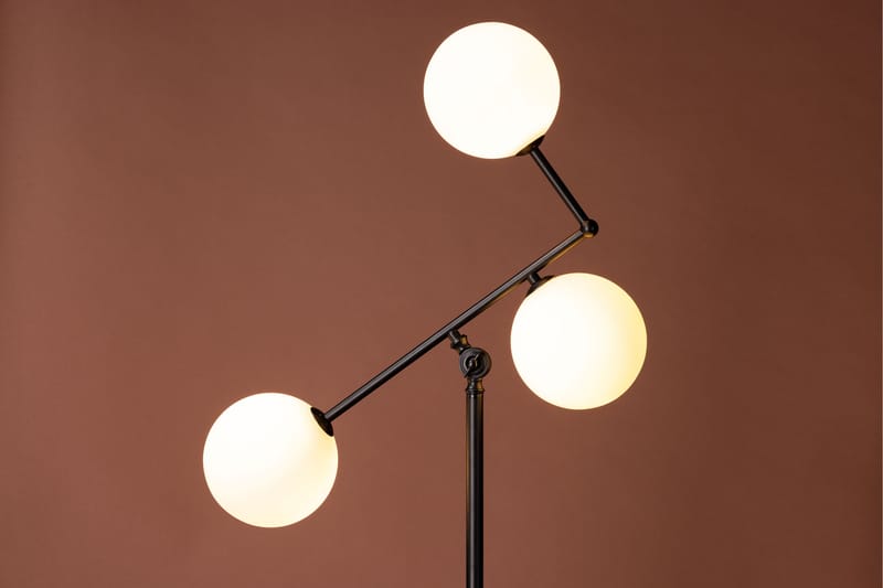 Golvlampa Kabal 160 cm - Svart - Golvlampa - Hall lampa