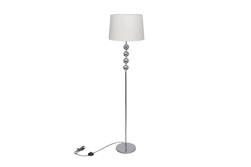 Golvlampa med högt stativ och lampskärm vit - Vit - Golvlampa - Hall lampa