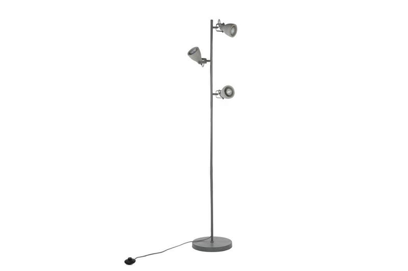 Golvlampa Mistago 163 cm - Grå - Belysning - Lampor & belysning inomhus - Golvlampa
