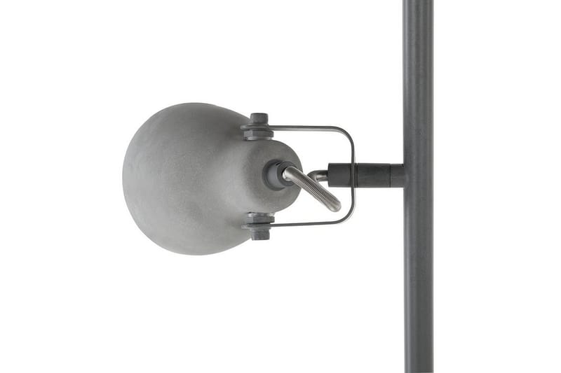 Golvlampa Mistago 163 cm - Grå - Belysning - Lampor & belysning inomhus - Golvlampa