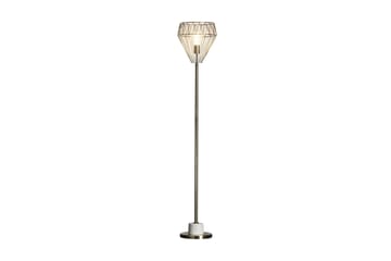 Golvlampa Mooni 160 cm - Mässing - Belysning - Lampor & belysning inomhus - Golvlampa