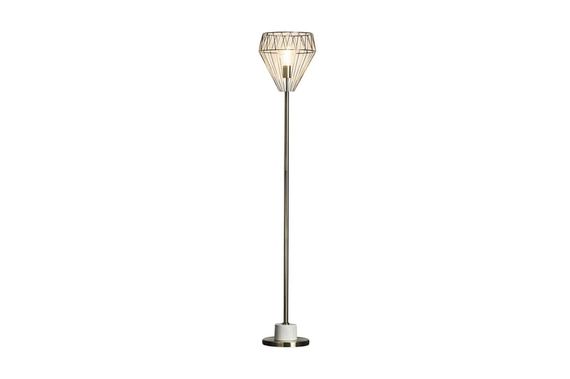 Golvlampa Mooni 160 cm - Mässing - Belysning - Lampor & belysning inomhus - Golvlampa