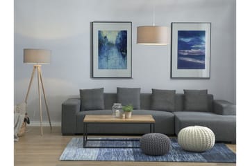 Golvlampa Nitra 142 cm - Grå - Belysning - Lampor & belysning inomhus - Golvlampa