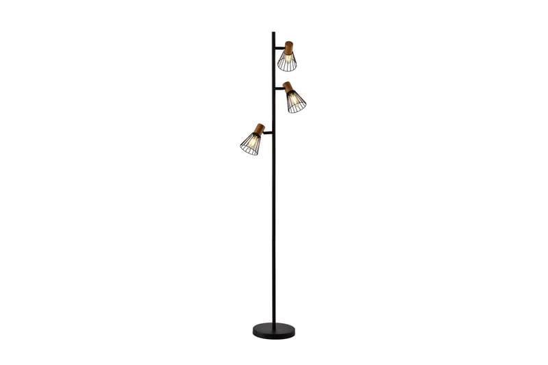 Golvlampa Soliat Dimbar LED Liten - Hall lampa - Trearmad golvlampa - Golvlampa