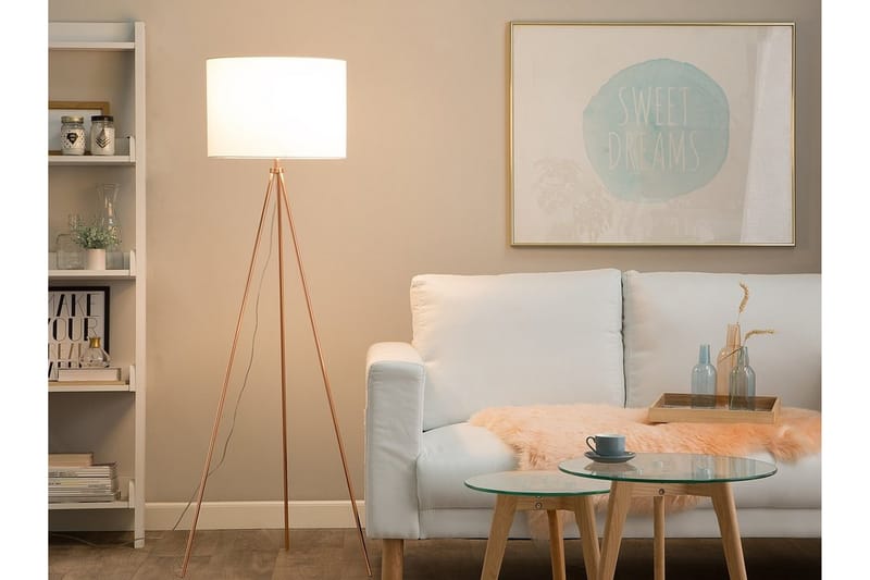 Golvlampa Vistula 148 cm - Natur - Belysning - Lampor & belysning inomhus - Golvlampa