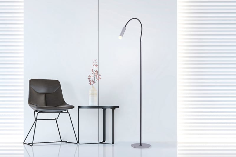 Golvlampa Pochote - Grå - Belysning - Lampor & belysning inomhus - Golvlampa