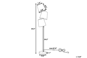 Grande Golvlampa 164 cm - Svart - Belysning - Lampor & belysning inomhus - Golvlampa