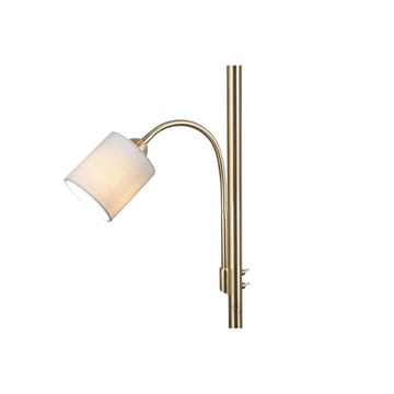 Golvlampa Hotel - Mattmässing - Belysning - Lampor & belysning inomhus - Golvlampa