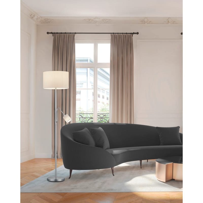 Golvlampa Hotel - Vit - Belysning - Lampor & belysning inomhus - Golvlampa