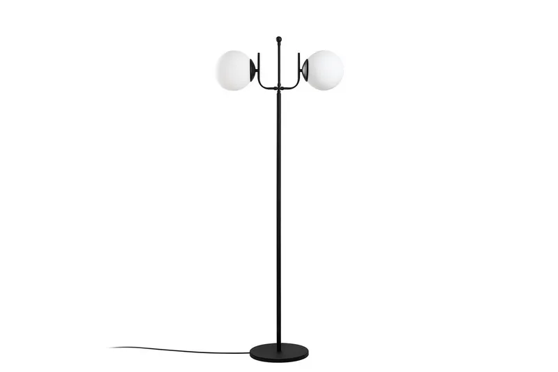 Golvlampa Kelulstead Svart, Svart