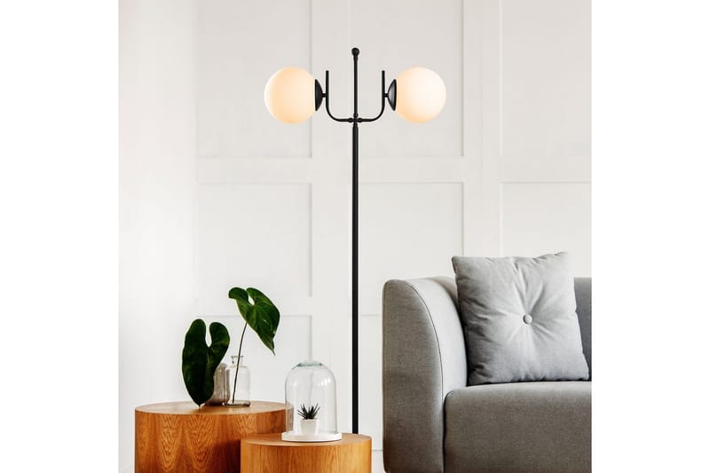 Golvlampa Kelulstead Svart - Svart - Belysning - Lampor & belysning inomhus - Golvlampa