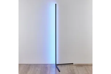 Level LED Golvlampa svart RGB - Svart - Belysning - Lampor & belysning inomhus - Golvlampa