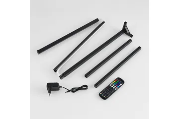 Level LED Golvlampa svart RGB - Svart - Belysning - Lampor & belysning inomhus - Golvlampa