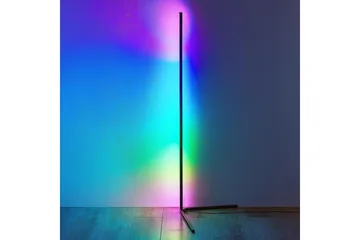 Level LED Golvlampa svart RGB - Svart - Belysning - Lampor & belysning inomhus - Golvlampa