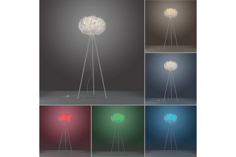 Golvlampa Lolasmart Naomi - 47x140x47 cm - Belysning - Lampor & belysning inomhus - Golvlampa