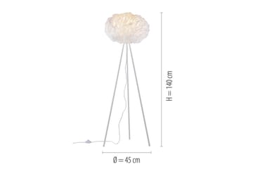 Golvlampa Lolasmart Naomi - 47x140x47 cm - Belysning - Lampor & belysning inomhus - Golvlampa