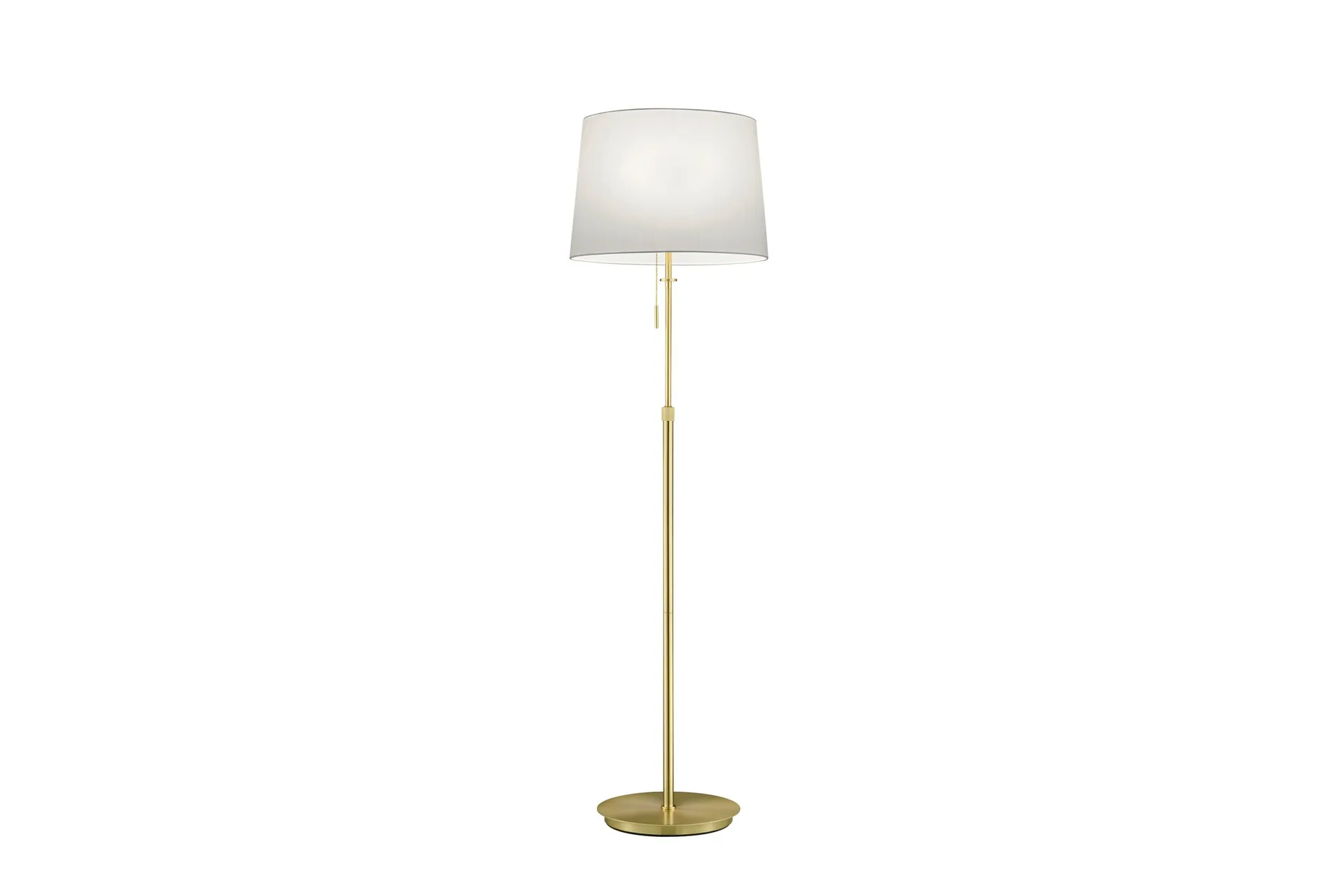 Lyon Golvlampa 3L E27 mattmässing - Matt mässing