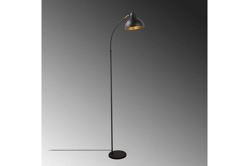 Golvlampa Masatsune Svart / Antik - Svart / Antik - Belysning - Lampor & belysning inomhus - Golvlampa