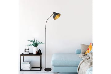 Golvlampa Masatsune Svart / Antik - Svart / Antik - Belysning - Lampor & belysning inomhus - Golvlampa