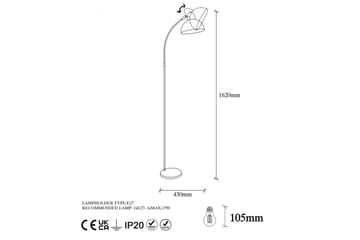 Golvlampa Masatsune Vintage - Vintage - Belysning - Lampor & belysning inomhus - Golvlampa