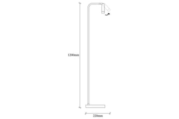 Golvlampa Matsuchi Svart - Svart - Belysning - Lampor & belysning inomhus - Golvlampa