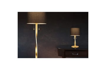Golvlampa Nandor - Svart/guld - Belysning - Lampor & belysning inomhus - Golvlampa