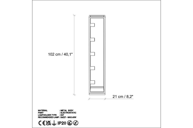 Golvlampa Orika Rany - Rany - Belysning - Lampor & belysning inomhus - Golvlampa