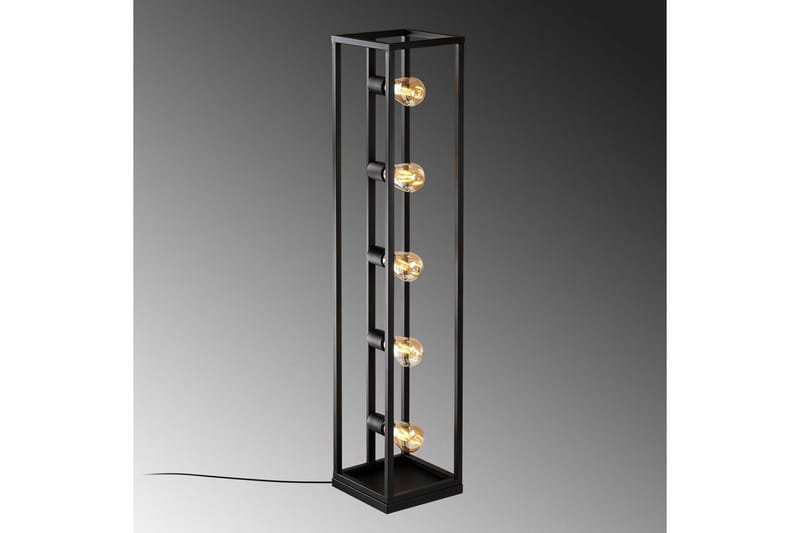 Golvlampa Orika Svart - Svart - Belysning - Lampor & belysning inomhus - Golvlampa
