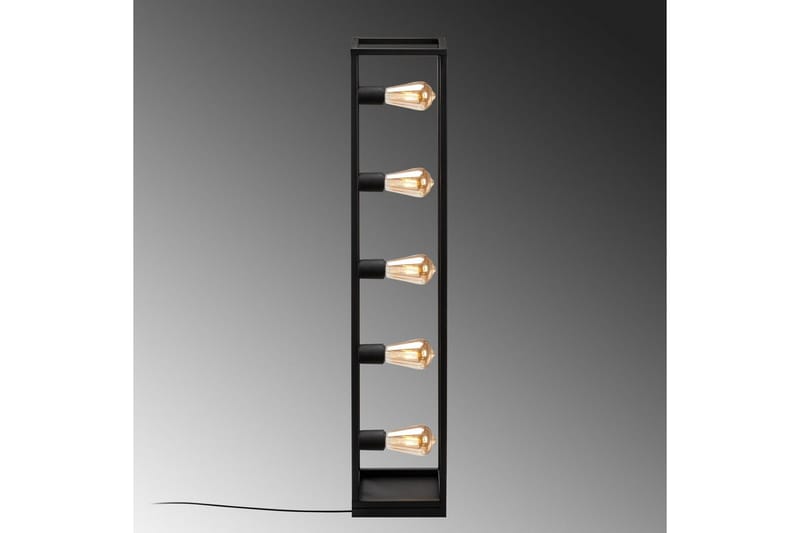 Golvlampa Orika Svart - Svart - Belysning - Lampor & belysning inomhus - Golvlampa