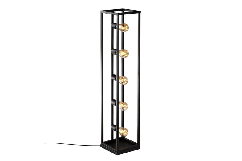 Golvlampa Orika Svart - Svart - Belysning - Lampor & belysning inomhus - Golvlampa