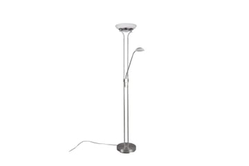 Golvlampa Orson - Borstad stål - Belysning - Lampor & belysning inomhus - Golvlampa