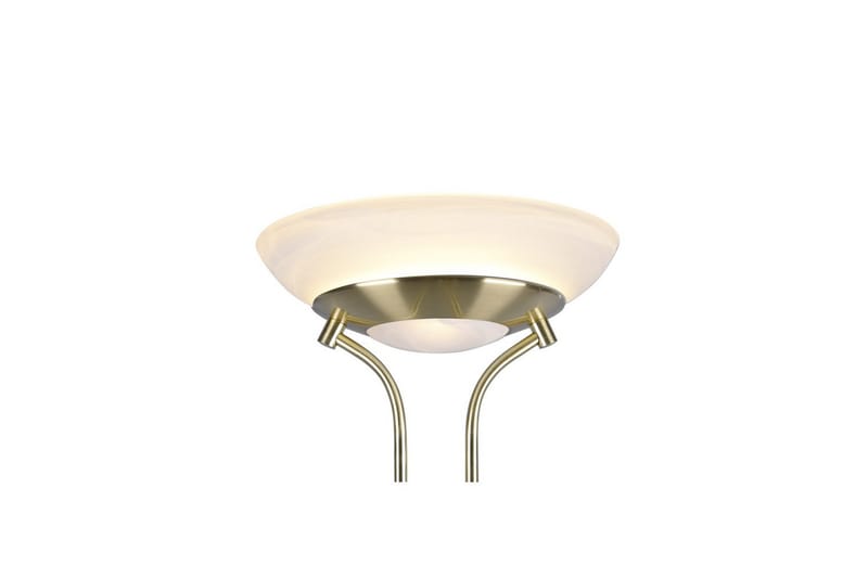 Golvlampa Orson - Mattmässing - Belysning - Lampor & belysning inomhus - Golvlampa