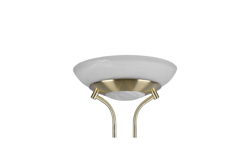 Golvlampa Orson - Mattmässing - Belysning - Lampor & belysning inomhus - Golvlampa