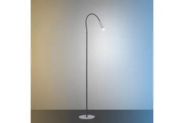 PURE-GEMIN golvlampa, aluminium - Grå - Belysning - Lampor & belysning inomhus - Golvlampa