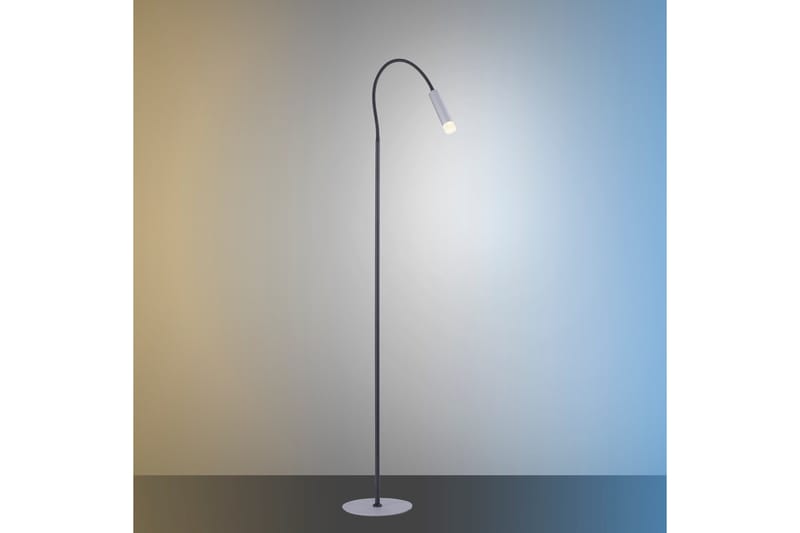 PURE-GEMIN golvlampa, aluminium - Grå - Belysning - Lampor & belysning inomhus - Golvlampa