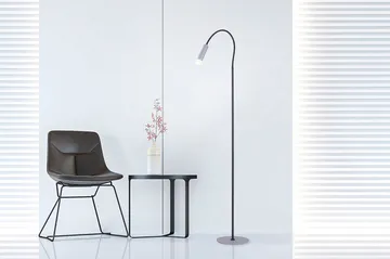 PURE-GEMIN golvlampa, aluminium - Grå - Belysning - Lampor & belysning inomhus - Golvlampa