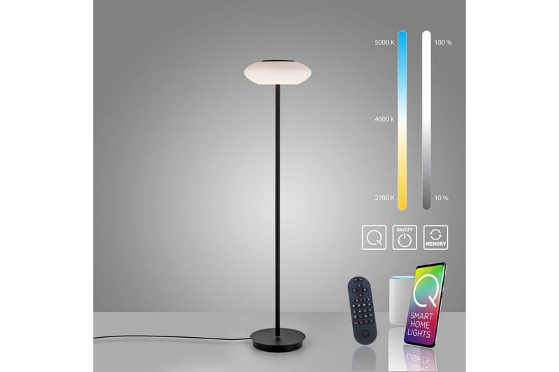 Golvlampa Q-Etienne - 35x152x35 cm - Belysning - Lampor & belysning inomhus - Golvlampa